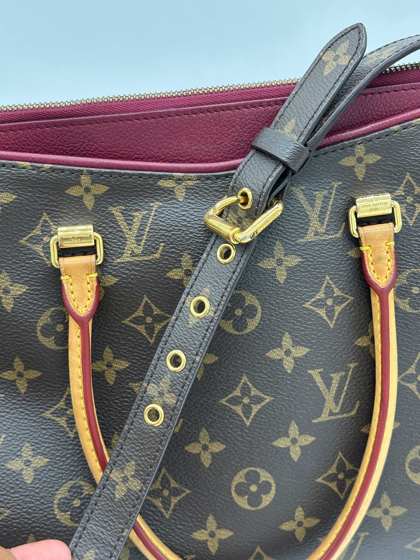 Louis Vuitton Monogram Pallas Grape