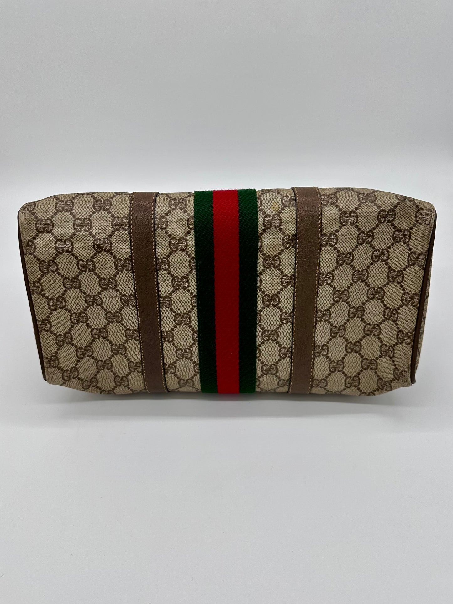 Gucci Monogram Boston Bag