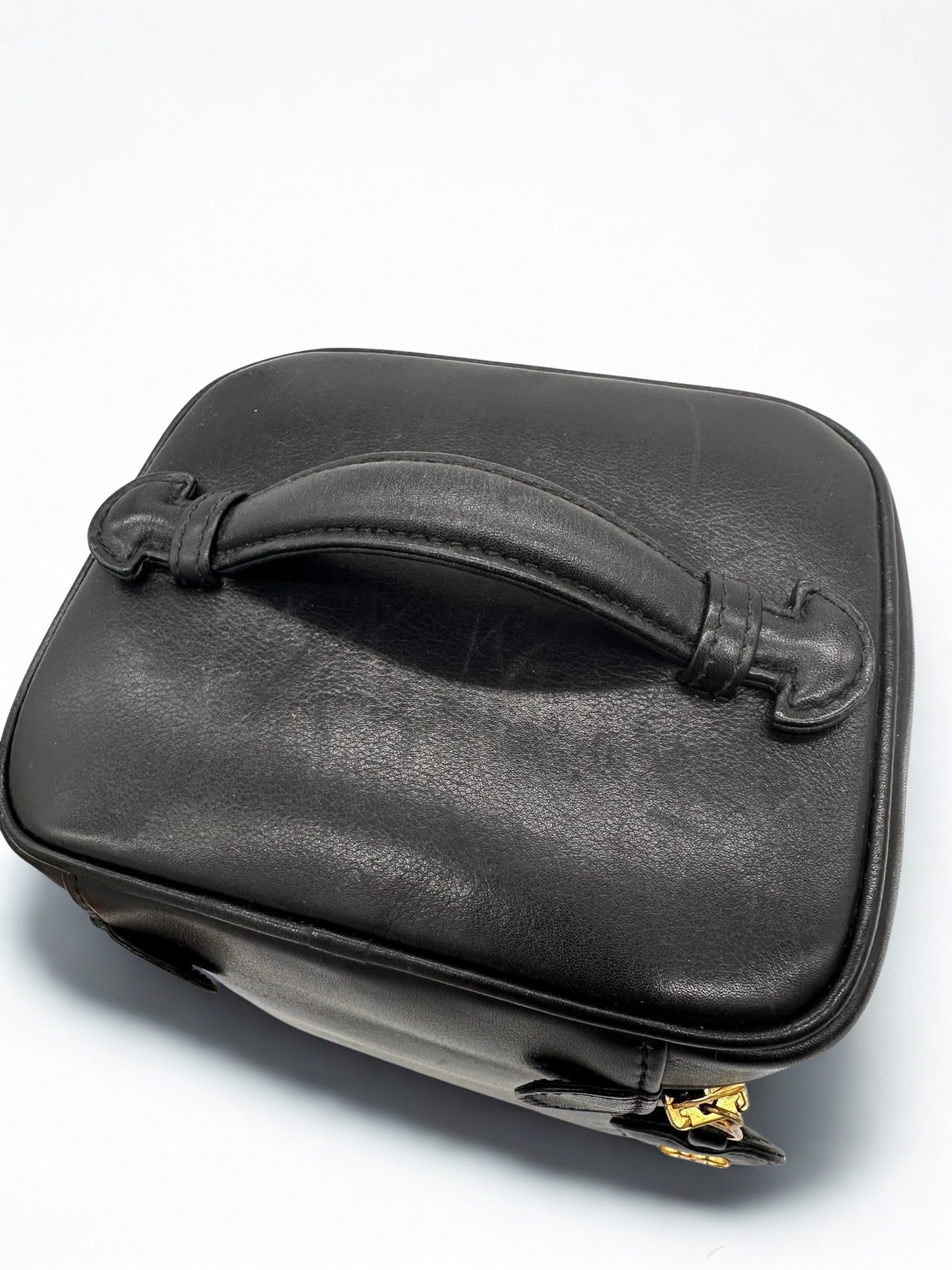 Chanel Calfskin Cosmetic Vanity Bag
