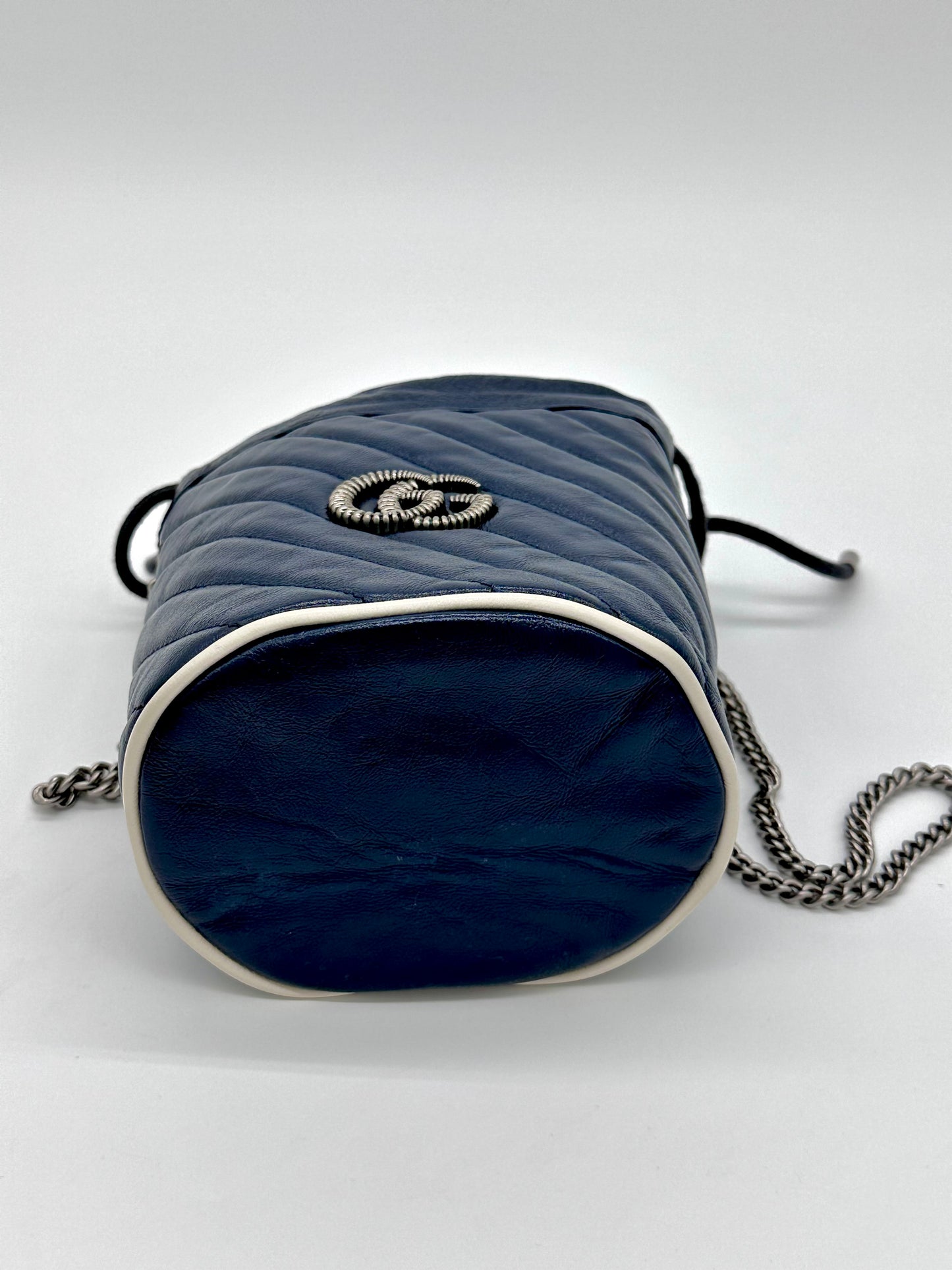 Gucci GG Marmont Torchon Mini Bucket Bag