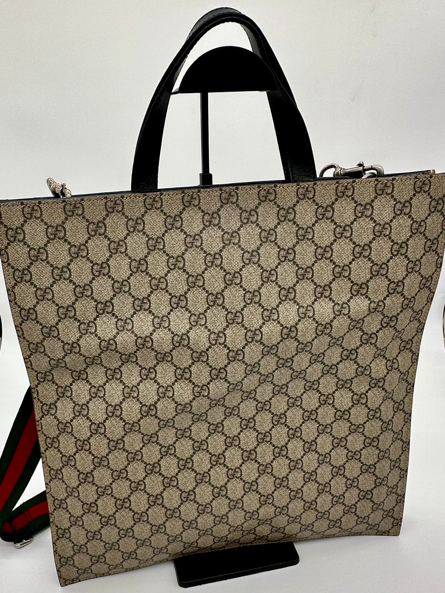 Gucci Supreme Vertical Web Tote