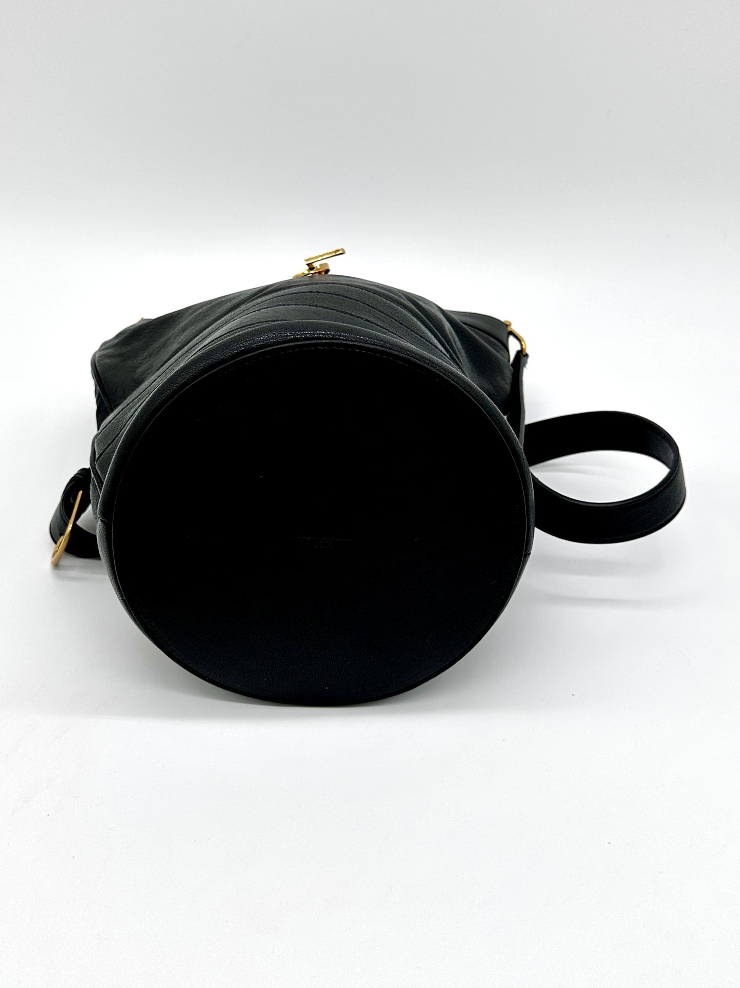 Saint Laurent Seau Fermoir Bucket Bag