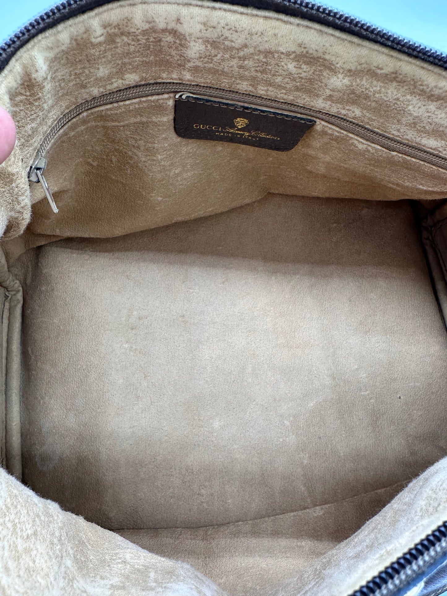 Gucci Monogram Boston Bag