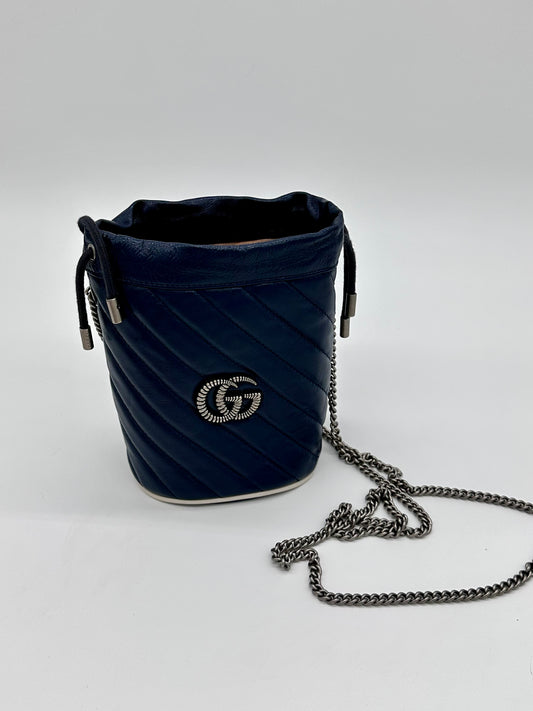 Gucci GG Marmont Torchon Mini Bucket Bag